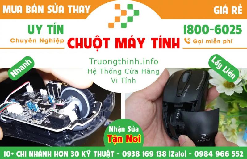 Dịch vụ sửa chuột máy tính của Vi Tính Trường Thịnh