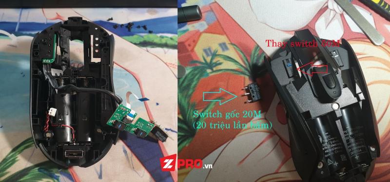 Dịch vụ sửa chuột máy tính của ZPro.vn