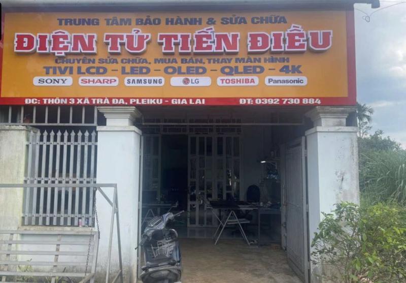 Dịch vụ sửa tivi Điện Tử Tiến Điều