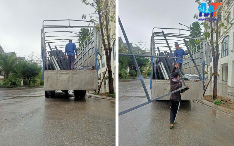 Dịch vụ taxi tải của Vận tải Mạnh Trường