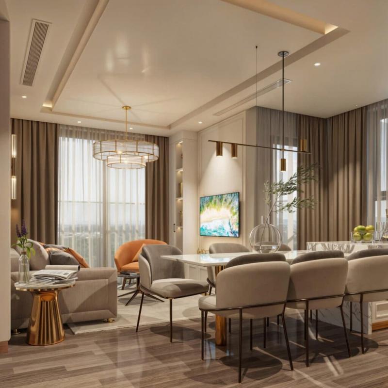 Dịch vụ thiết kế nội thất chung cư của Đại Phát House