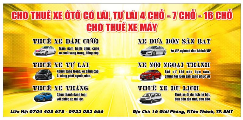 Dịch vụ thuê xe tự lái 79 BMT