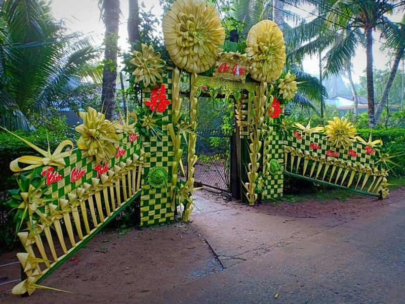 Dịch vụ trang trí cổng cưới Alo Tui