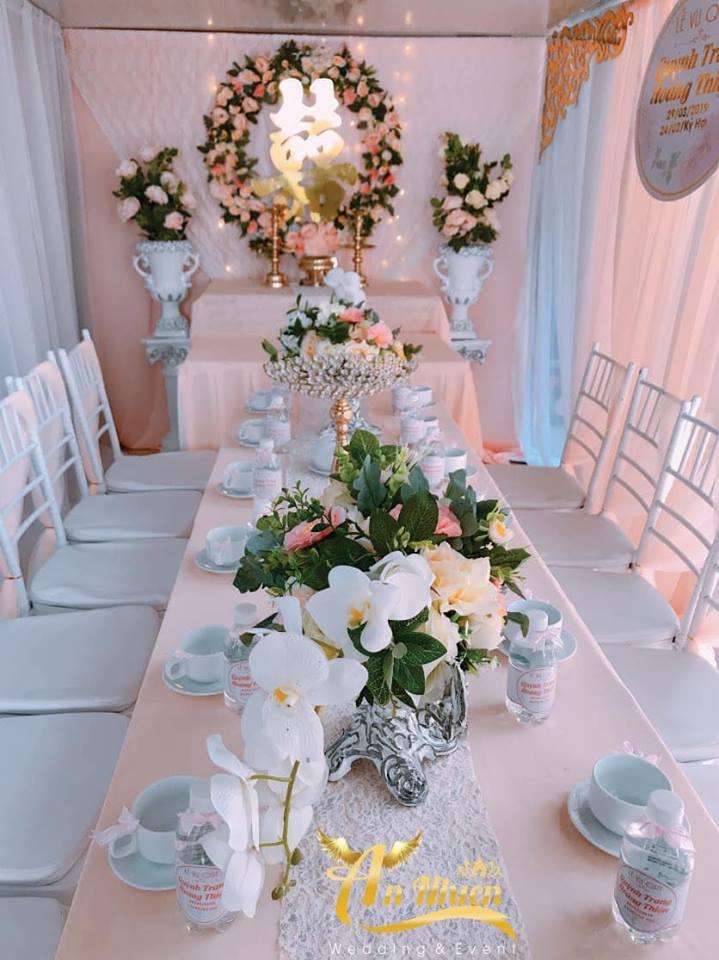 Dịch vụ trang trí tiệc cưới An Nhiên Wedding