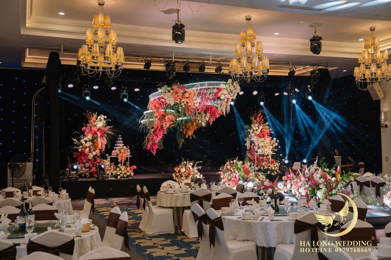 Dịch vụ trang trí tiệc cưới Hạ Long Wedding