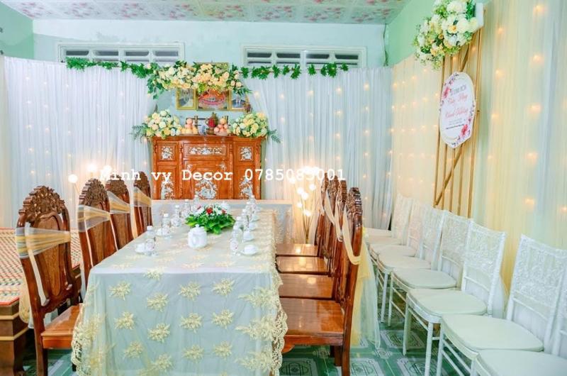 Dịch vụ trang trí tiệc cưới Minh Vy Decor