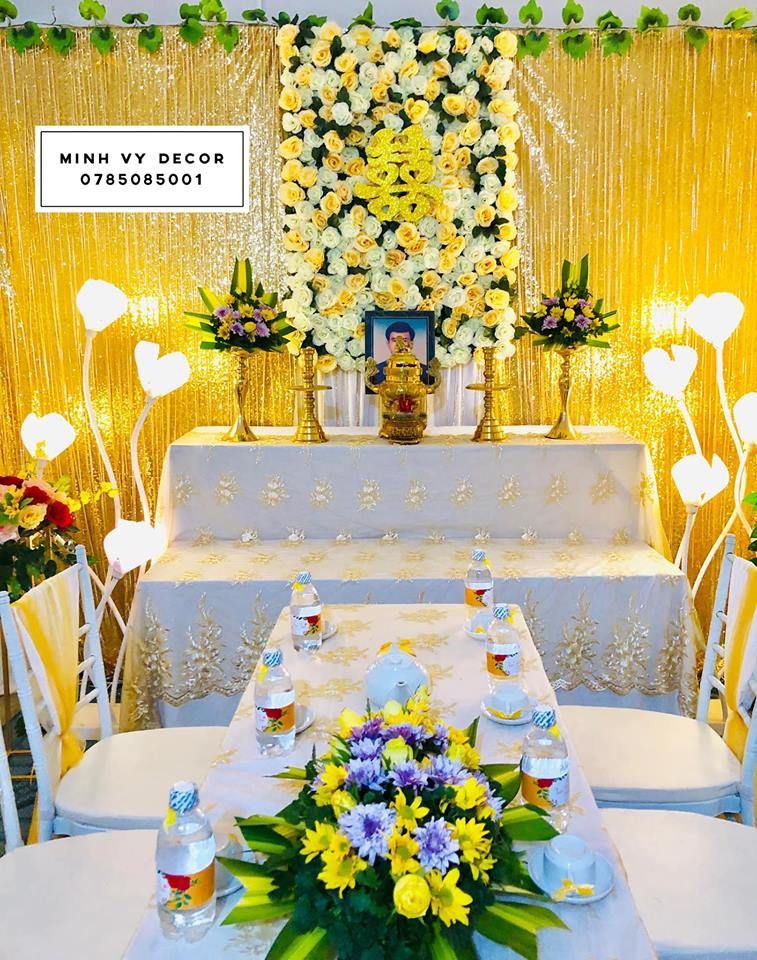 Dịch vụ trang trí tiệc cưới Minh Vy Decor