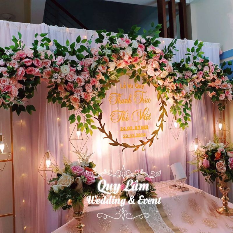 Dịch vụ trang trí tiệc cưới đẹp và uy tín nhất TP. Quy Nhơn, Bình Định