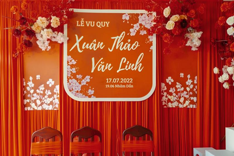 Dịch vụ trang trí tiệc cưới SL Sign with Love