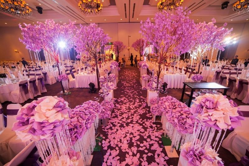 Dịch vụ trang trí tiệc cưới tốt nhất tại Hà Nội
