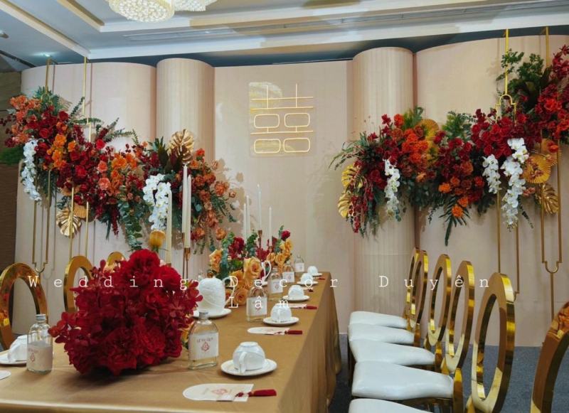 Dịch vụ trang trí tiệc cưới Wedding Decor Duyên Lâm