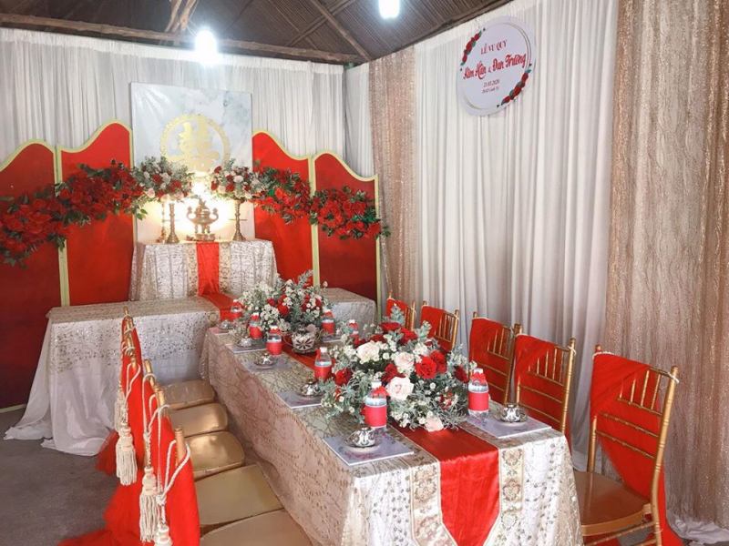 Dịch vụ trang trí tiệc cưới Wedding Decor Duyên Lâm