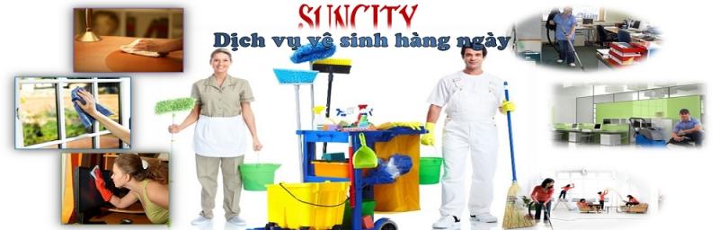 Sun City còn mang đến dịch vụ vệ sinh hằng ngày cho văn phòng của bạn