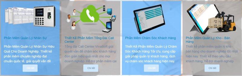 Dịch vụ viết phần mềm theo yêu cầu của Vinasoft