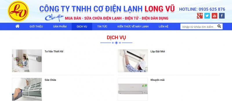 Cơ Điện lạnh Long Vũ