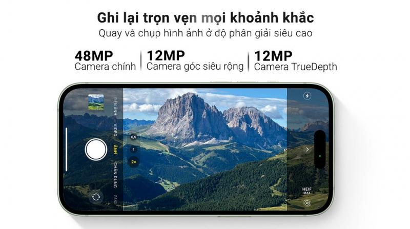 Điện thoại Apple iPhone 15 Plus 128GB