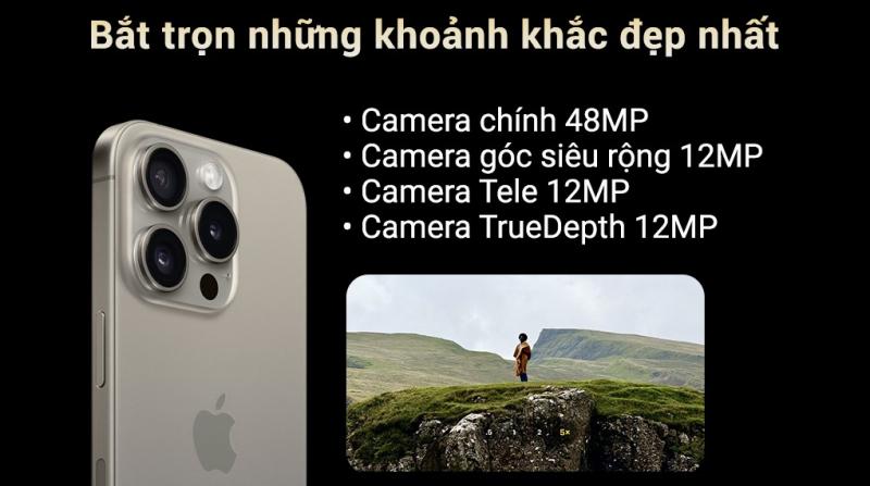 Điện thoại Apple iPhone 15 Pro 1T