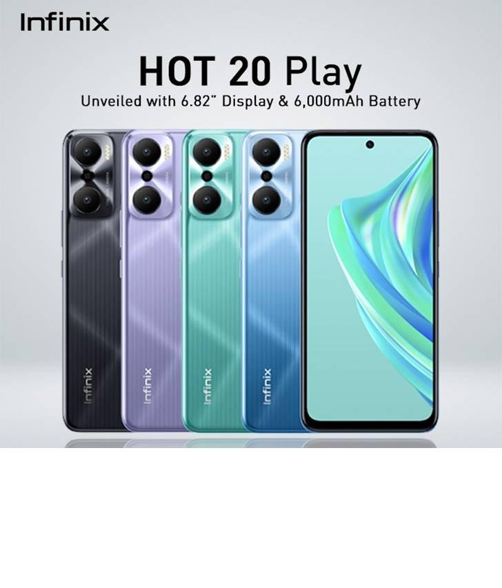 Điện thoại Infinix Hot 20 Play 4GB/128GB