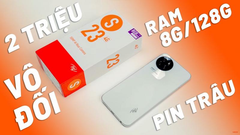 Điện thoại Itel S23 16GB (8GB+8GB)/128GB