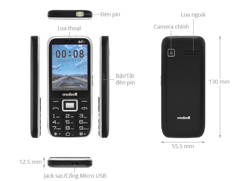 Điện thoại Mobell M539