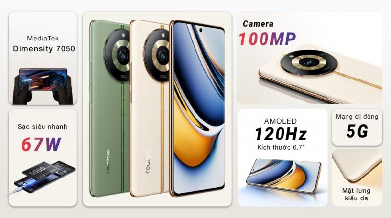 Điện thoại realme 11 Pro (8GB/256GB)