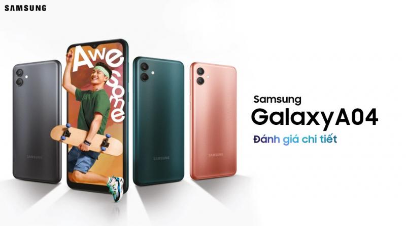 Điện thoại Samsung A04