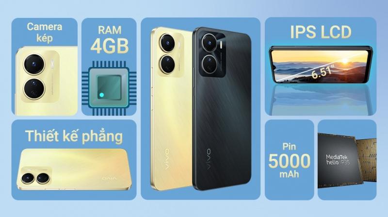 Điện thoại Vivo Y16