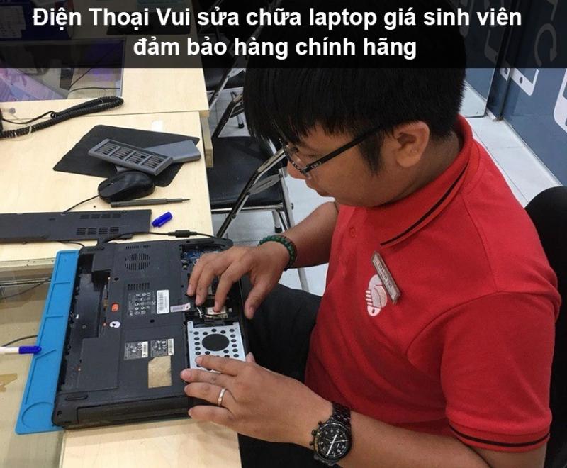 Điện Thoại Vui là trung tâm sửa chữa laptop có nhiều năm kinh nghiệm.
