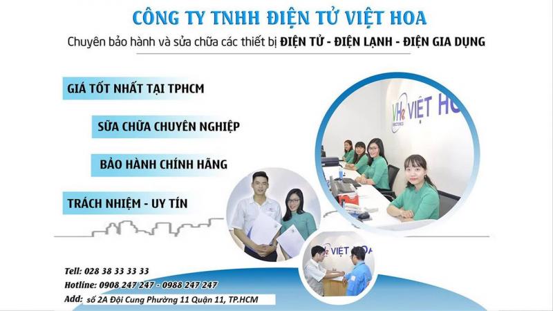 Công Ty TNHH Điện Tử Việt Hoa.