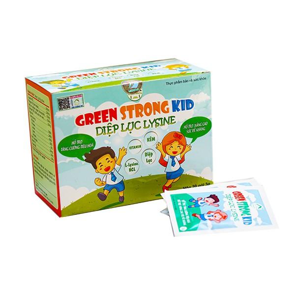 Diệp lục Lysine (Green Strong Kid) bổ sung chất xơ cho bé hết táo bón