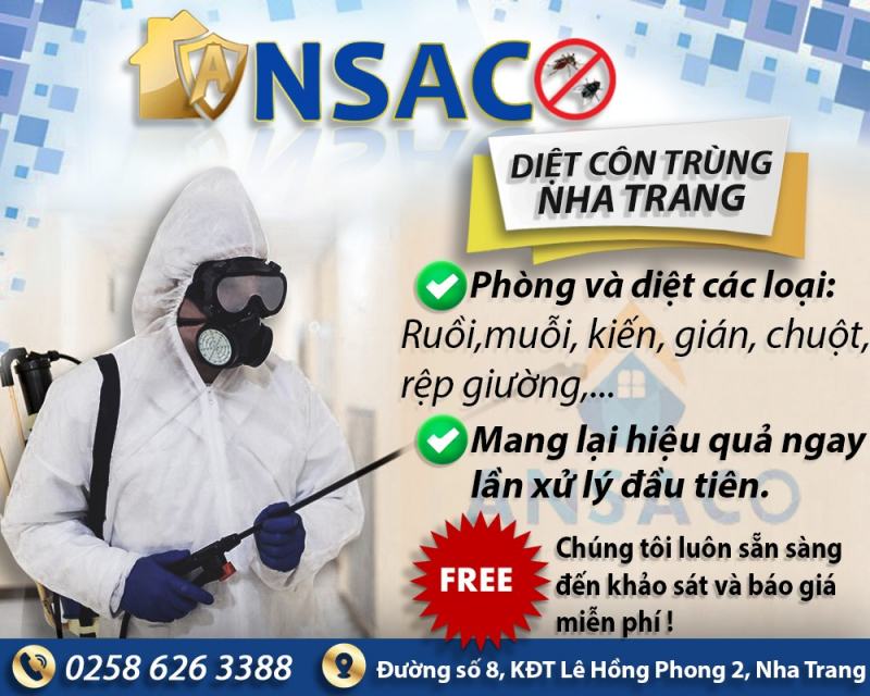 ﻿Diệt Côn Trùng Ansaco Nha Trang