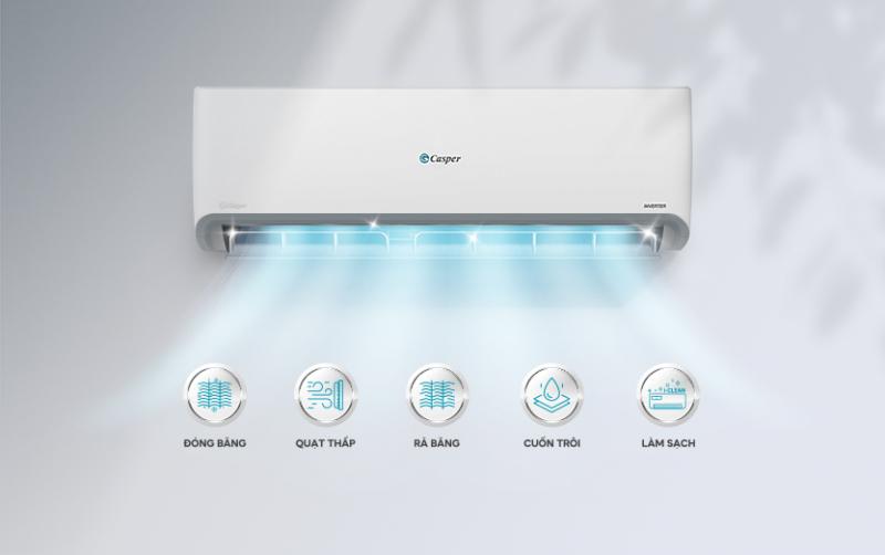 Điều hòa Casper 1 chiều 9.000BTU SC-09FS33