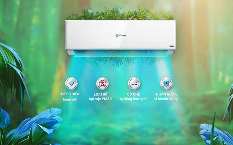 Điều hòa Casper 1 chiều Inverter R32 HC-09IA32