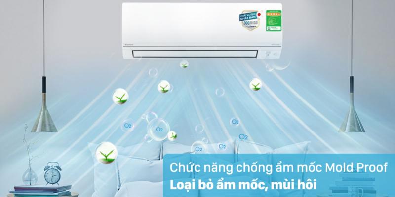 Điều hòa Daikin 2 chiều Inverter R32 FTHF35VAVMV/RHF35VAVMV