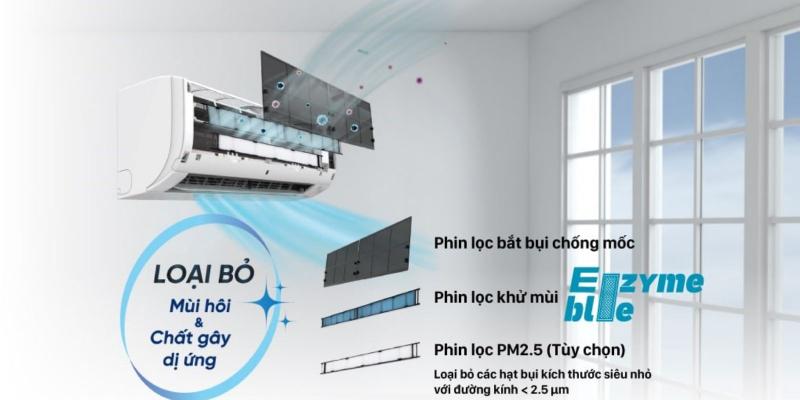 Điều hòa Daikin 2 chiều Inverter R32 FTHF35VAVMV/RHF35VAVMV là một lựa chọn tuyệt vời cho gia đình bạn