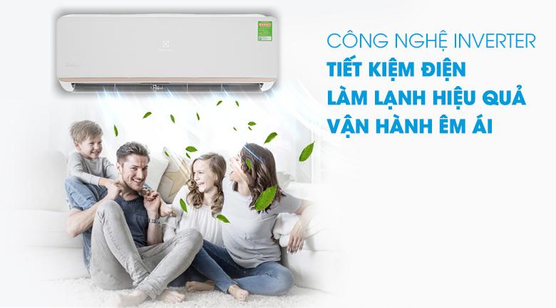 Điều hòa Electrolux 1 chiều Inverter 9000BTU ESV09CRR-C7