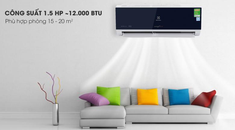 Điều hòa Electrolux 12.000BTU 1 chiều Inverter ESV12CRO-C1