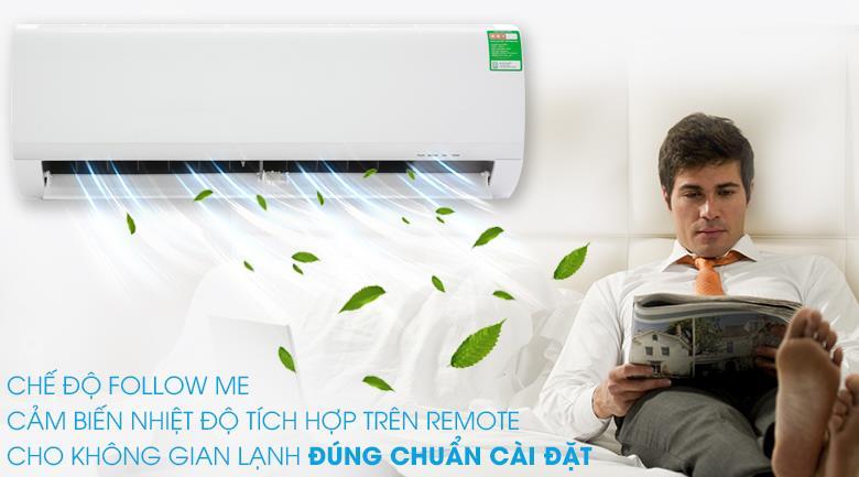 Điều hòa Midea 1 chiều 9000BTU MSAFC-10CRN8