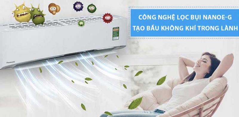 Điều hòa Panasonic 1 chiều Inverter R32 Cao cấp CS/CU-U9XKH-8