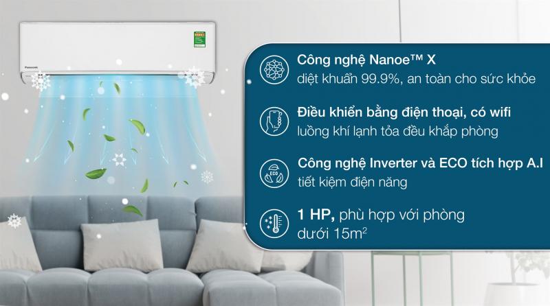 Điều hòa Panasonic Inverter CU/CS-LU9AKH-8