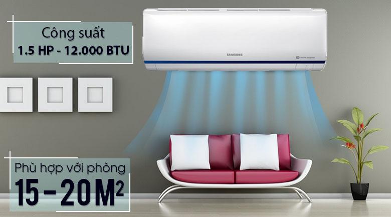 Điều hòa Samsung Inverter tiêu chuẩn 1.5 HP F-AR12TYHQAS20