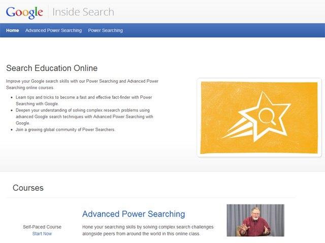 Powersearching with google