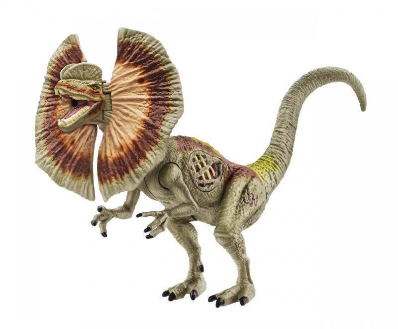 Dilophosaurus có kích thước khả nhỏ nhưng vô cùng nguy hiểm.