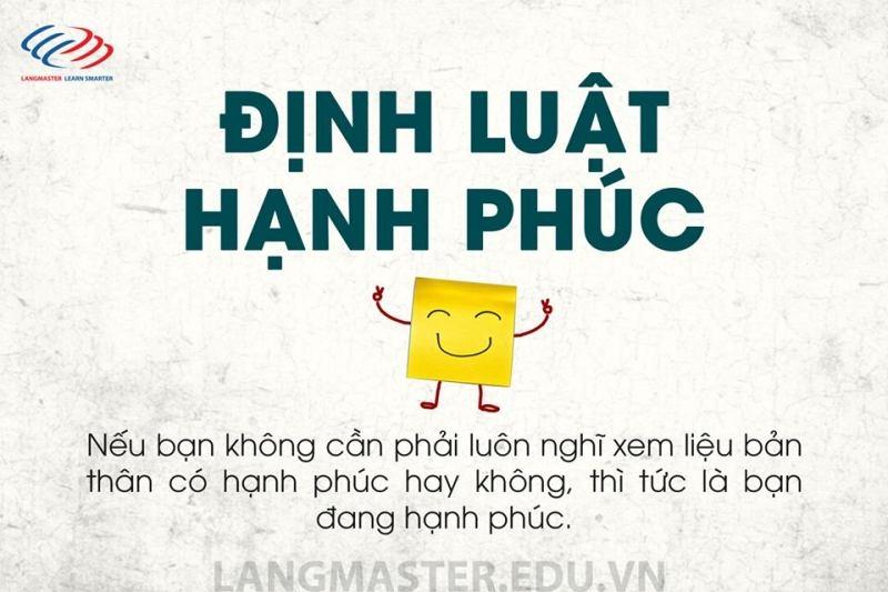 Định luật hạnh phúc