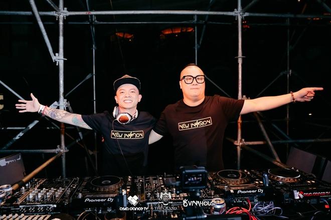 DJ Tommy và vợ là DJ Ngọc Ngà