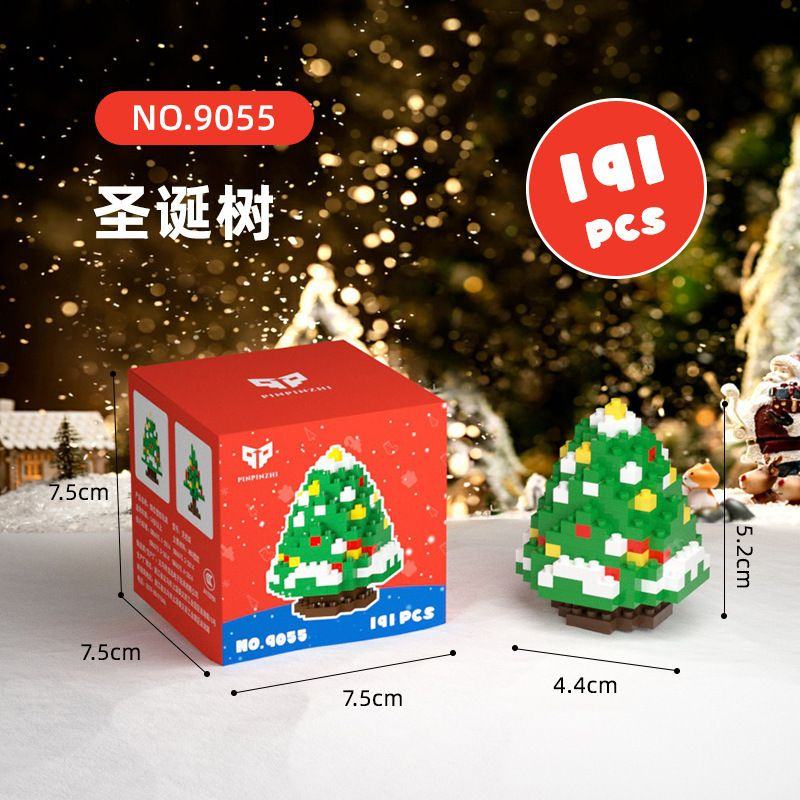 Đồ chơi lắp ráp mô hình cây thông Noel Mini