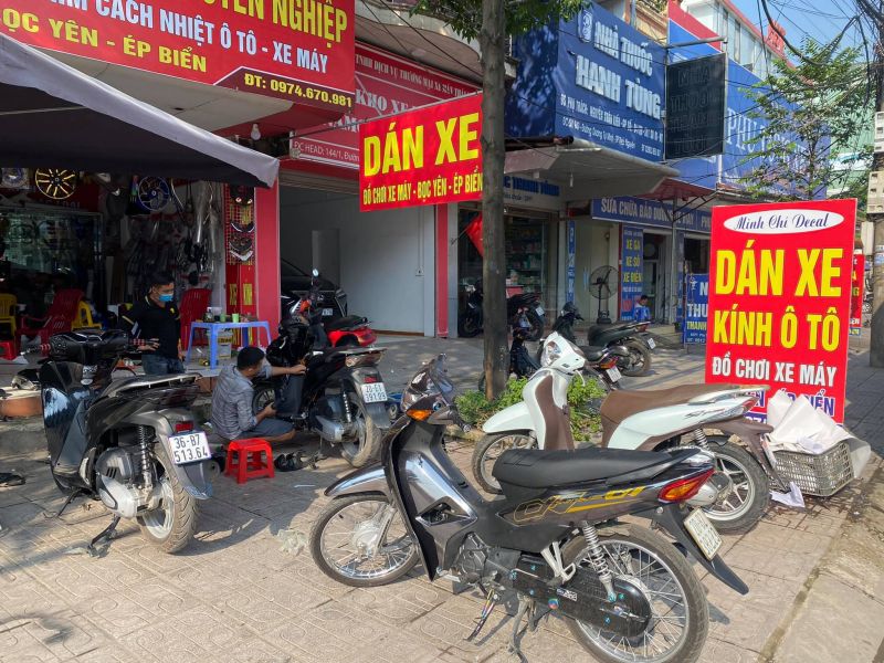 Đồ chơi xe máy Minh Chí