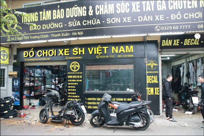 Đồ chơi xe SH Việt Nam