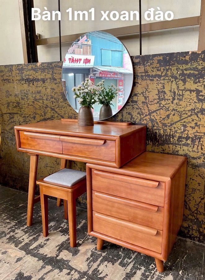 Bộ bàn ăn sang trọng, lịch sự tại Đồ gỗ Hường Ngân