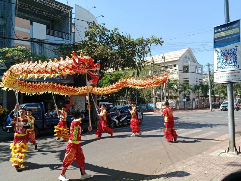 Đoàn Lân sư rồng VIỆT THIÊN HƯNG